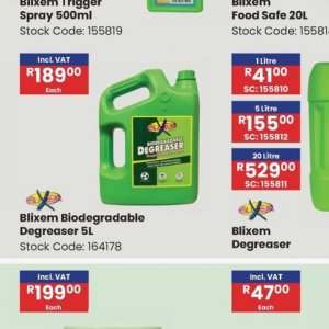 Degreaser at Africa Cash and Carry