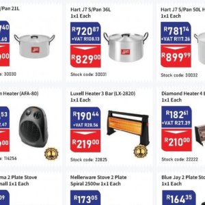Heater at Africa Cash and Carry