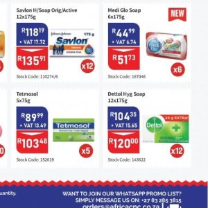 Soap at Africa Cash and Carry