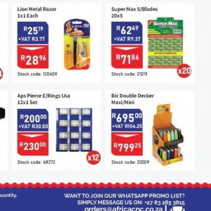  BIC at Africa Cash and Carry