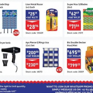 Ring at Africa Cash and Carry