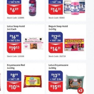 Soap at Africa Cash and Carry