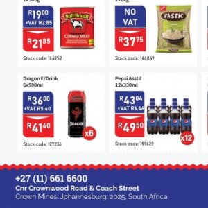   at Africa Cash and Carry