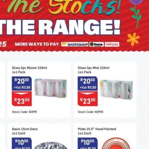 Glass at Africa Cash and Carry