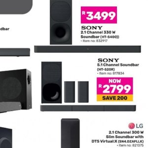  SoundBar at Game
