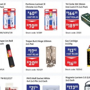  hinge at Africa Cash and Carry