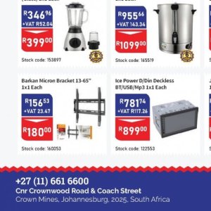   at Africa Cash and Carry