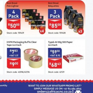 Paper at Africa Cash and Carry