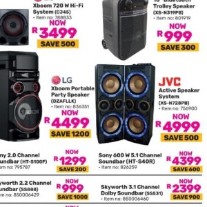 Speaker sony  at Game
