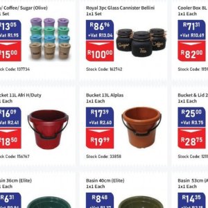 Bucket at Africa Cash and Carry