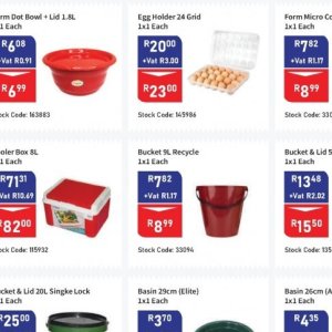 Bucket at Africa Cash and Carry