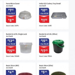 Bucket at Africa Cash and Carry