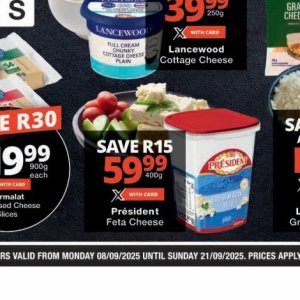 Cheese at Checkers
