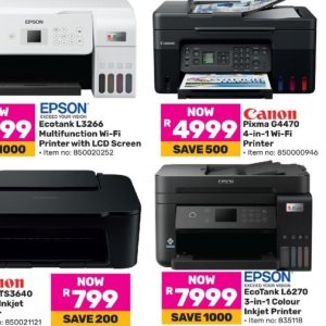 Printer canon  at Game