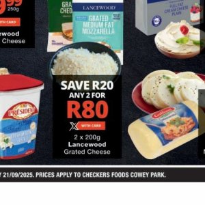 Cheese at Checkers