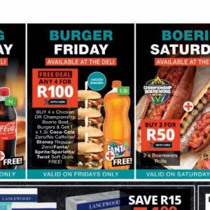 Burgers at Checkers
