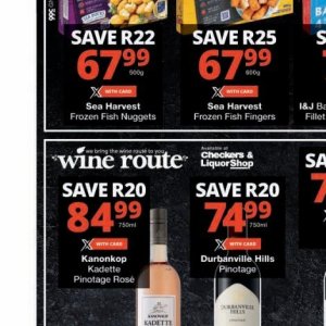 Wine at Checkers