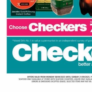 Seafood at Checkers