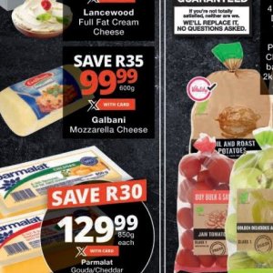 Cheese at Checkers