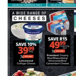 Cream at Checkers