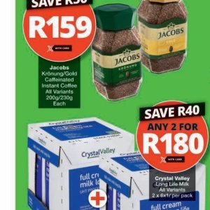 Coffee jacobs  at Checkers Hyper