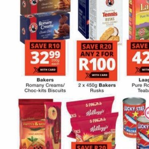 Biscuits at Checkers