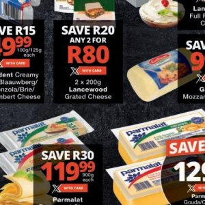 Cheese at Checkers