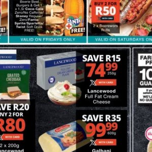 Cheese at Checkers