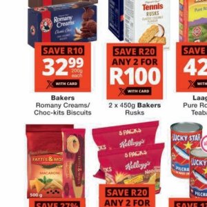 Biscuits at Checkers
