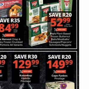 Sausages at Checkers