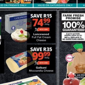 Cheese at Checkers