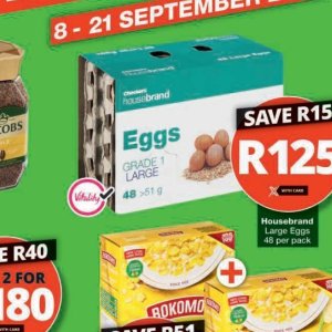 Eggs at Checkers Hyper