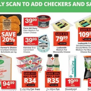 Cheese at Checkers