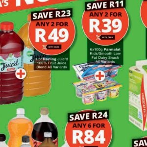Juice at Checkers Hyper