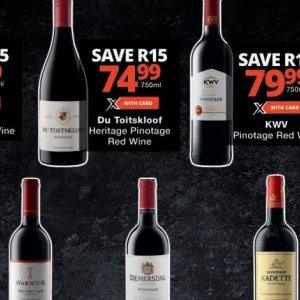 Wine at Checkers