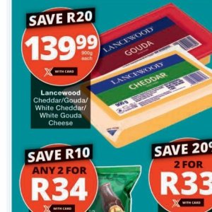 Cheddar at Checkers