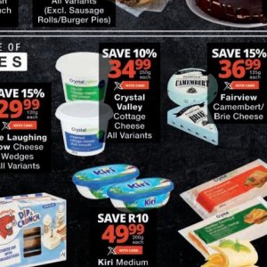 Cheese at Checkers