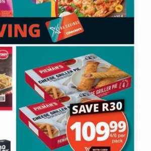 Pie at Checkers