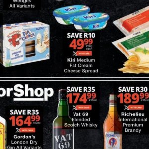 Cheese at Checkers