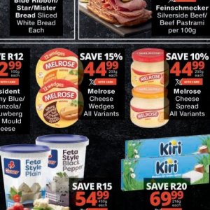 Cheese at Checkers