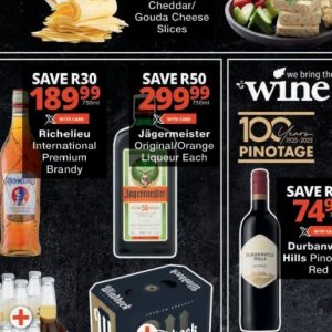 Liqueur at Checkers