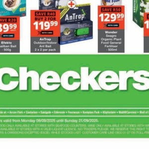 Seafood at Checkers Hyper