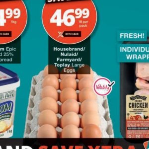 Eggs at Checkers