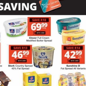 Butter at Checkers