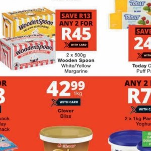 Margarine at Checkers