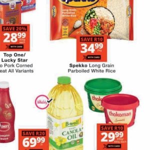 Rice at Checkers