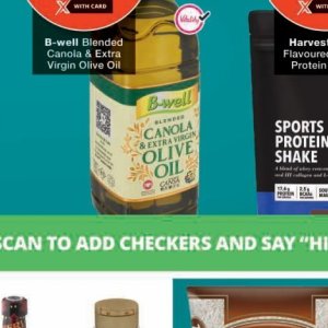 Olive oil at Checkers