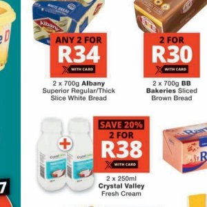 Bread at Checkers