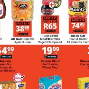 Vegetable spread at Checkers