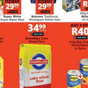 Flour at Checkers